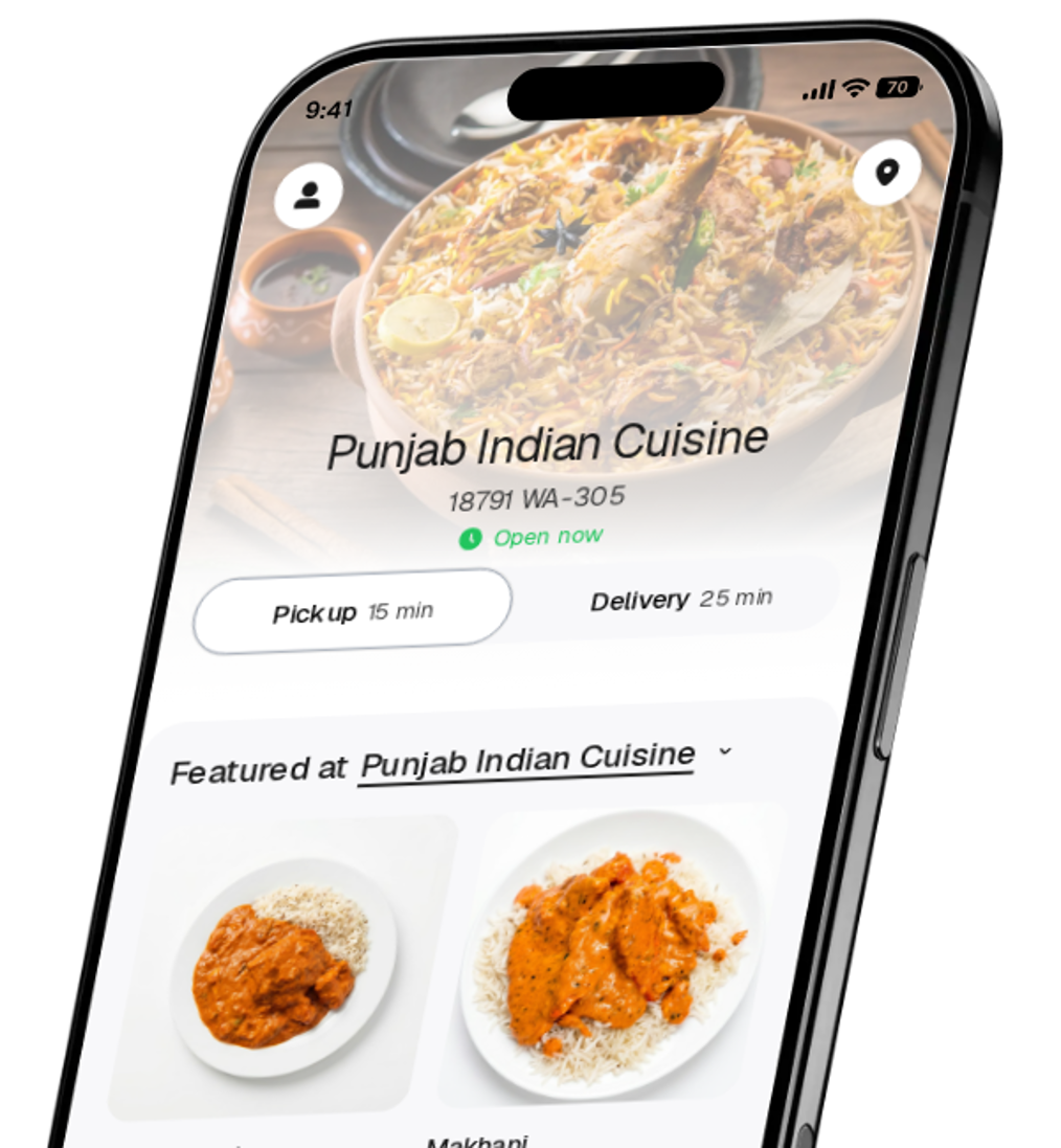 Punjab Indian Cuisine app preview