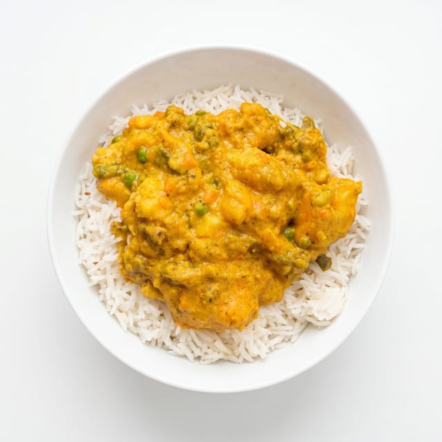 Vegetable Korma.