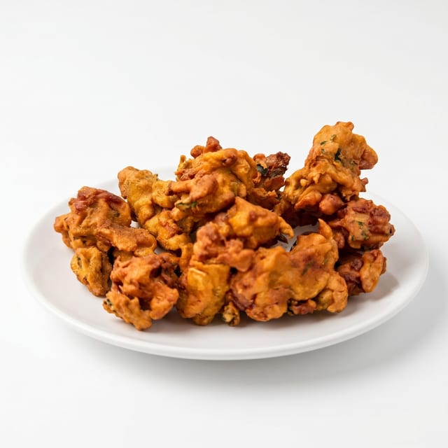 Vegetarian Pakoras.