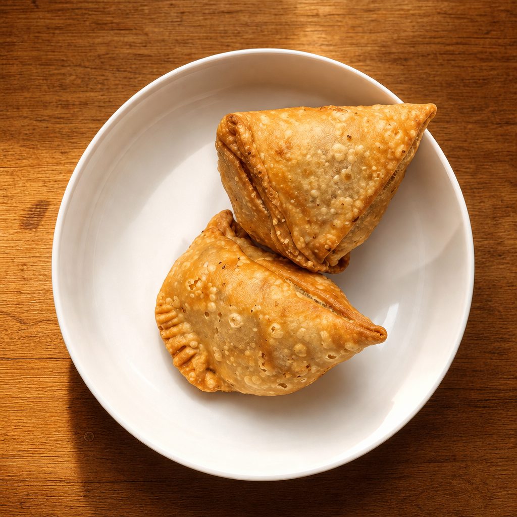 Samosas.