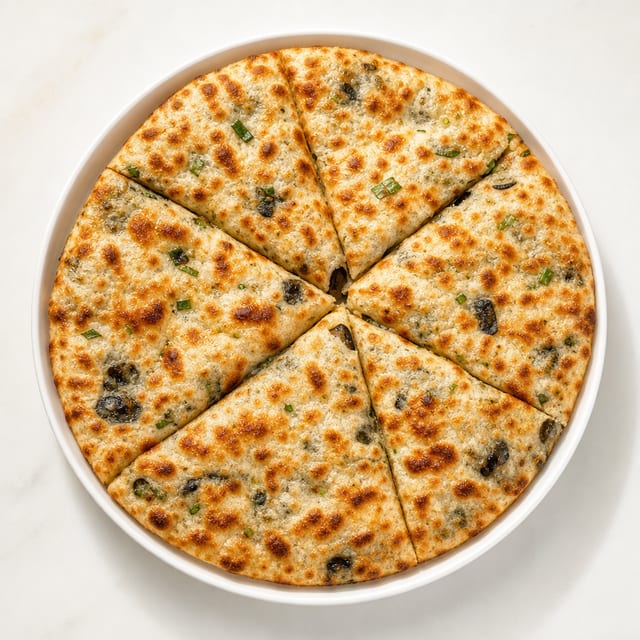 Chilli Olive Naan.