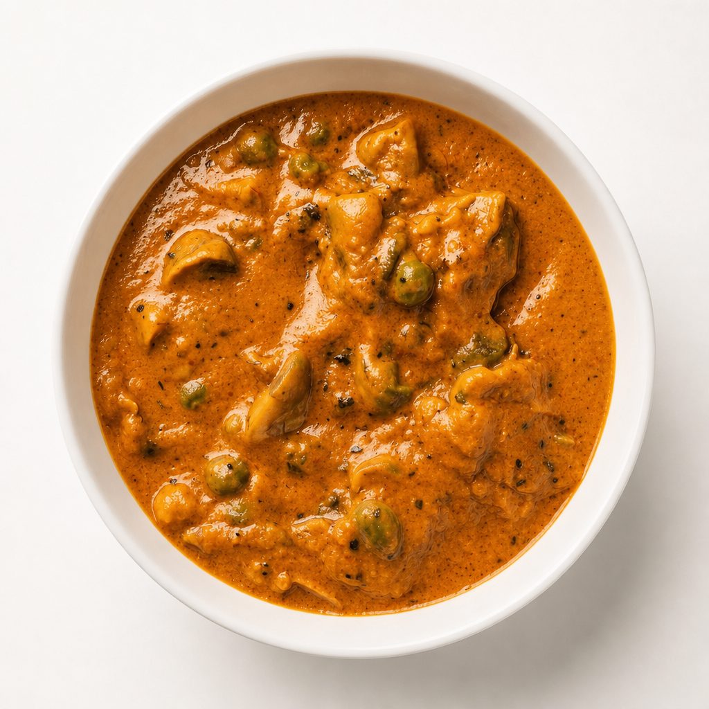Mushroom Masala.