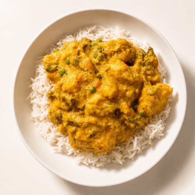 Vegetable Korma.