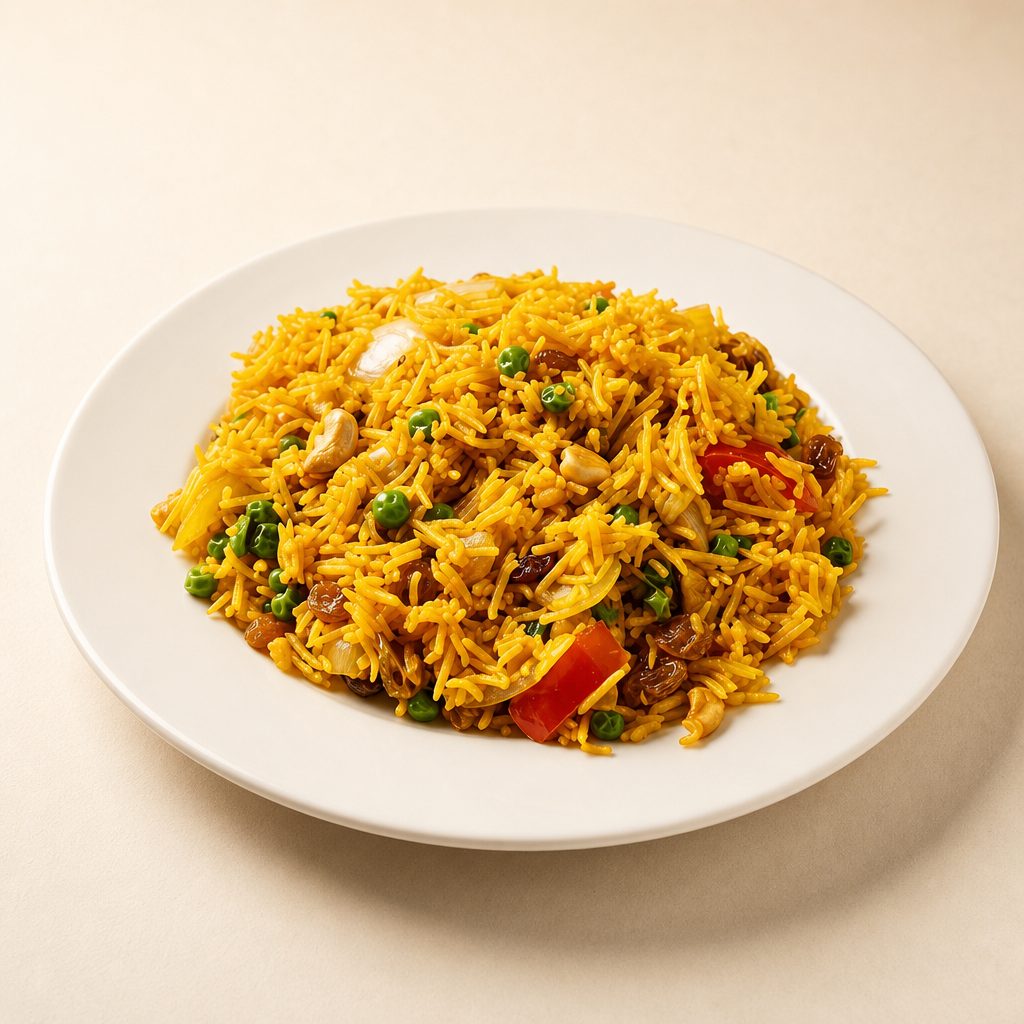 Pulao Rice.